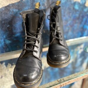 Doc Marten Leather Lace-Up Boot